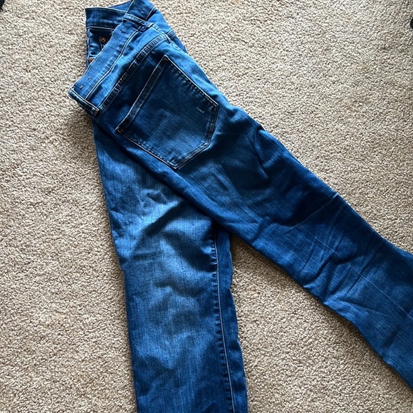 Madewell cropped stretch denim - Picture 2 of 6
